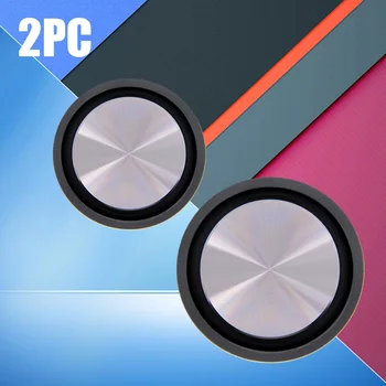 

2pcs 62mm Theater Audio Membrane Sound Passive Plate Vibration Bass Auxiliary Speaker Diaphragm Low Frequency Home Radiator