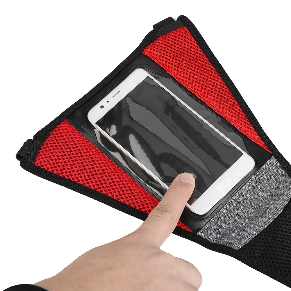 Велосипедный тренажер Sweatband Крытый водонепроницаемый велосипед Sweatband Fit Max 5,5 дюймов Телефон повязка на голову для вело тренировок рулевой аксессуар