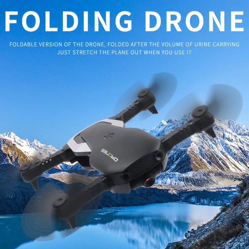 H2 2,4 Ghz 480P складной FPV RC Квадрокоптер беспилотный самолет с режимом удержания высоты Безголовый 3D флип один ключ старт/посадка