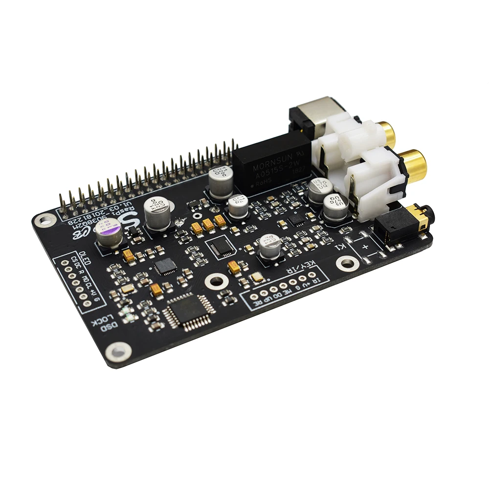 Lusya ES9038Q2m Digital broadcast Decoder board OPA1612 Op I2S 32bit/384K DSD128 DAC for Raspberry