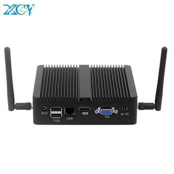 

XCY Mini PC Intel Core i7 4500U DDR3L RAM mSATA SSD Windows 10 8*USB HDMI VGA 2.4/5.0G WiFi Bluetooth 4.0 Gigabit LAN Fanless