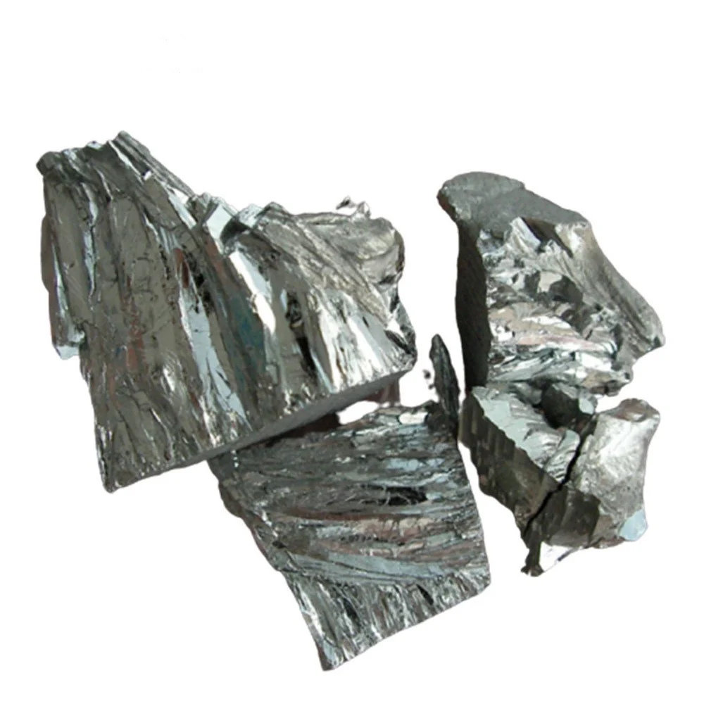Tellurium Ingot 99.99% High Pure Crystals Geodes For Tellurium Crystals 100g