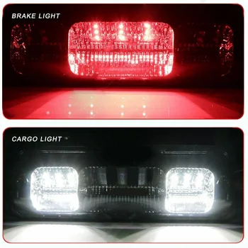

Brand New Smoke Lens LED 3rd Third Brake Light Cargo Lamp Chrome For Ford F-150 2004-2008 For Car Parts