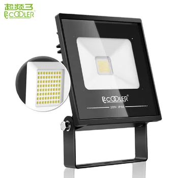 

10-200W Outdoor Led Spotlight Waterproof IP66 LED Flood Light AC180-240V Warm Cold White Reflector Lighting Garden Street Lamp