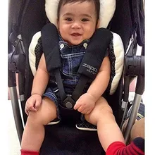 18 м детская безопасная Подушка на стул сидение для малышей простые автокресла детский стул впитывающий спонж Детская Коляска Подушка для сиденья