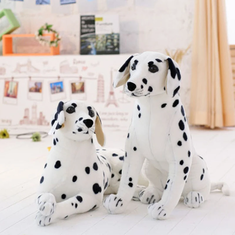 Мягкие животные плюшевые далматинские игрушки для собак симуляция гигантская игрушка для собак реалистичные животные детские игрушки подарок для детей Pet Shop талисман