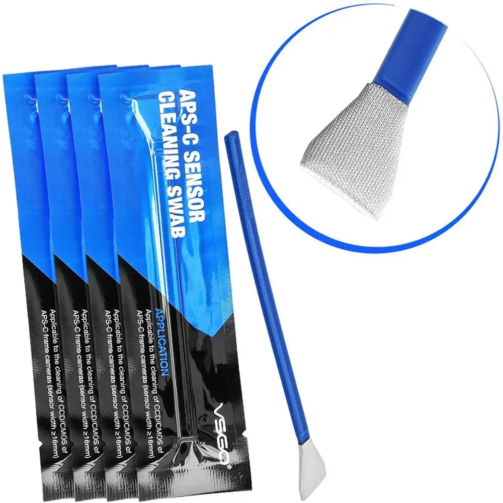 Dslr Câmera Sensor de Limpeza Acessórios Ferramenta 15 Cotonetes Mais Cmos Líquido Mais Limpo Conjunto para Slr Câmera Mirrorless Limpo - Image 3