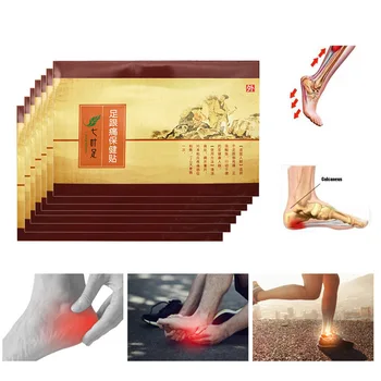 

7Boxes Heel Spur Pain Relief Patch Herbal Calcaneal Spur Rapid foot Pain Relief Patch Foot Care Treatment Plaster