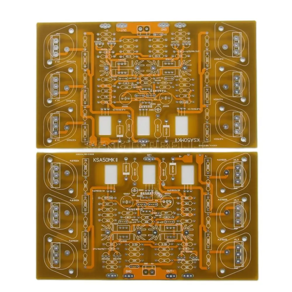 

1 Pair KSA50 MK2 Pure Class A High Power Amplifier Board HiFi Stereo Audio Sound Amp PCB