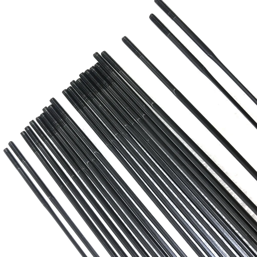 12pcs/lot Pillar Aero Wing 20 straight pull Gauge 14 2.0mm Black 220-306mm stainless steel spokes original thread XC CX racing