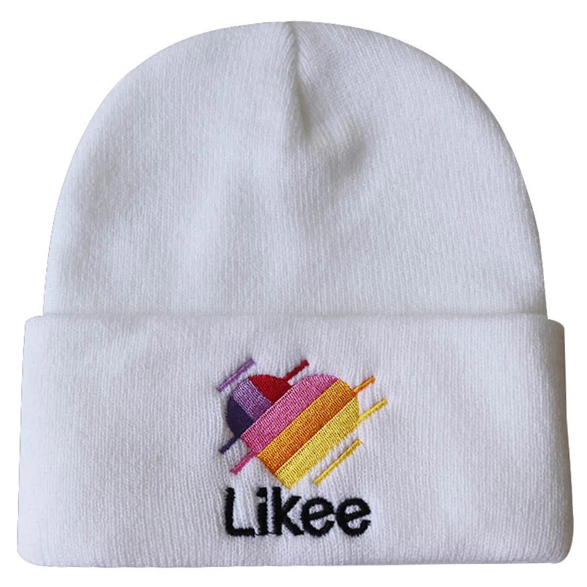 LIKEE 100 Cotton Warm Winter ski Beanie Knit Cap Couple love Knitted