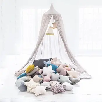 

LED Toy Dome Net Loudspeaker Kid Gift Bed Kids Grey Canopy Mosquito
