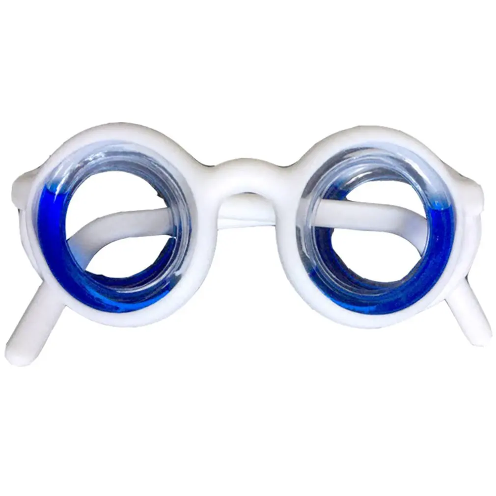 

Anti-motion Sickness Blue And White Two-color Protection Eyesight Glasses Exquisitely Designed Durable
