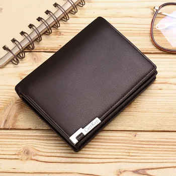 

Wallet Cross-Border New Men's Short Multi-Function Organ Fashion Trend Zipper COIN Case Leather Bag Factory Direct Supply
