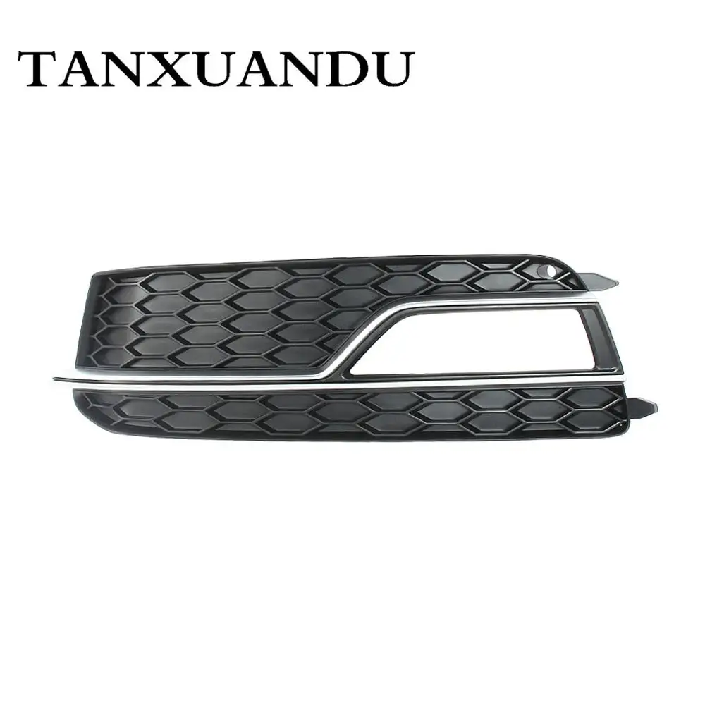 Хромированная отделка переднего бампера нижняя противотуманная фара решетка