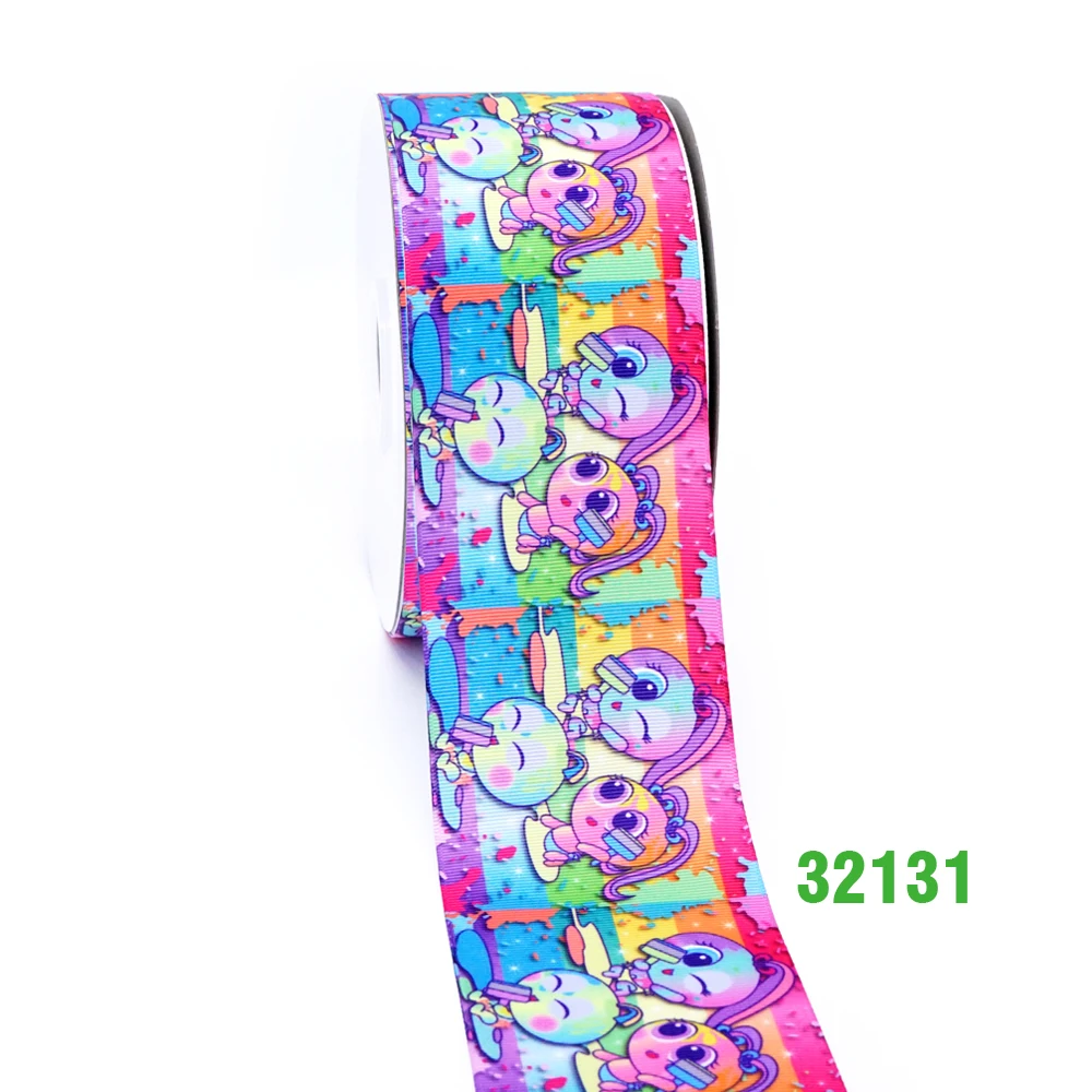 50 ярдов мультфильм напечатанный grosgrain ленты 32163