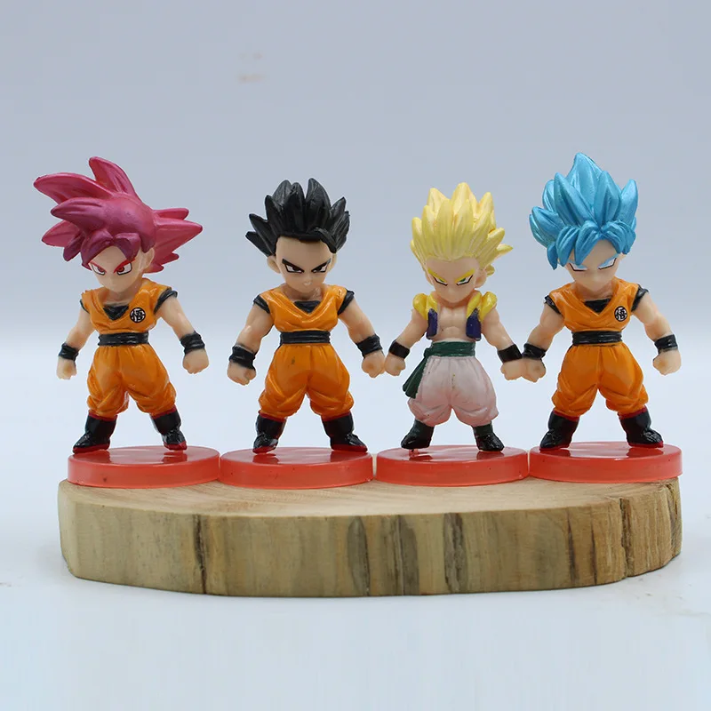 8 шт. аниме Dragon Ball Z Super Saiyan Son Gohan фигурки мастер звезды кусок Стрекоза фигурка