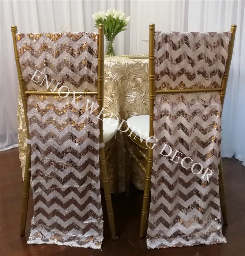 

10 шт. YHC #120 Роскошные Блестки chiavari чехол на спинку стула для свадебного декора