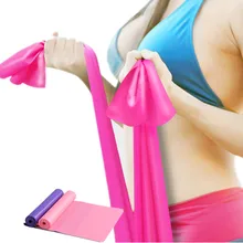 2 цвета Йога сопротивление резинки тренажерный зал упражнения 2 м для пилатеса и йоги Dyna тренировки Фитнес Аэробика растягивающиеся резинки