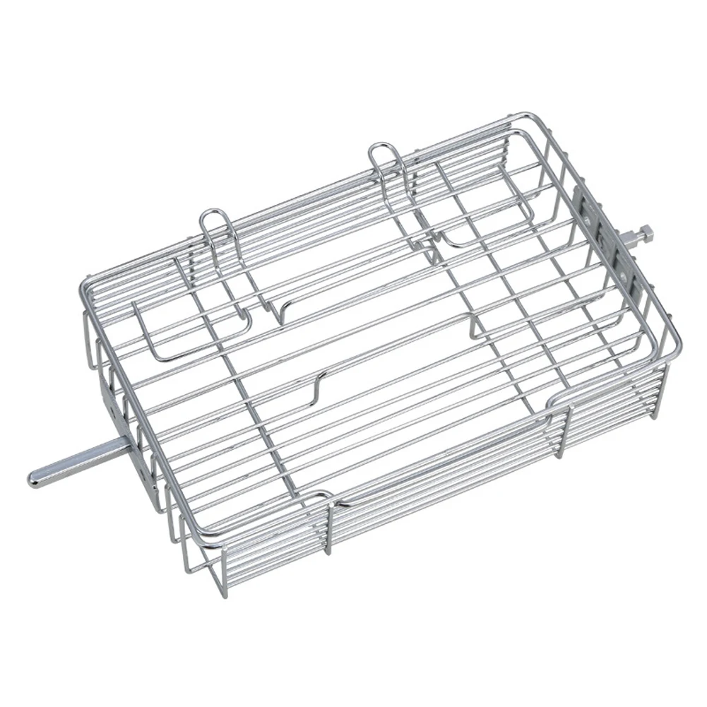 Barbecue Garden Stainless Steel Shelf Universal Outdoor Meat Rack Lightweight Two Layer Kitchen Silver Picnic Camping