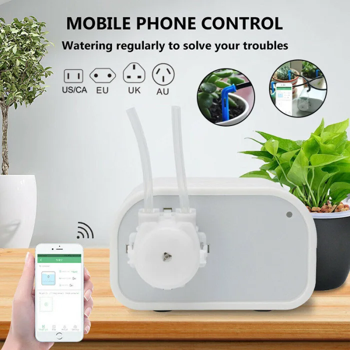 Household Plants Automatic Drip Irrigation System Timer Self Watering for Plants 110-240V TB Sale