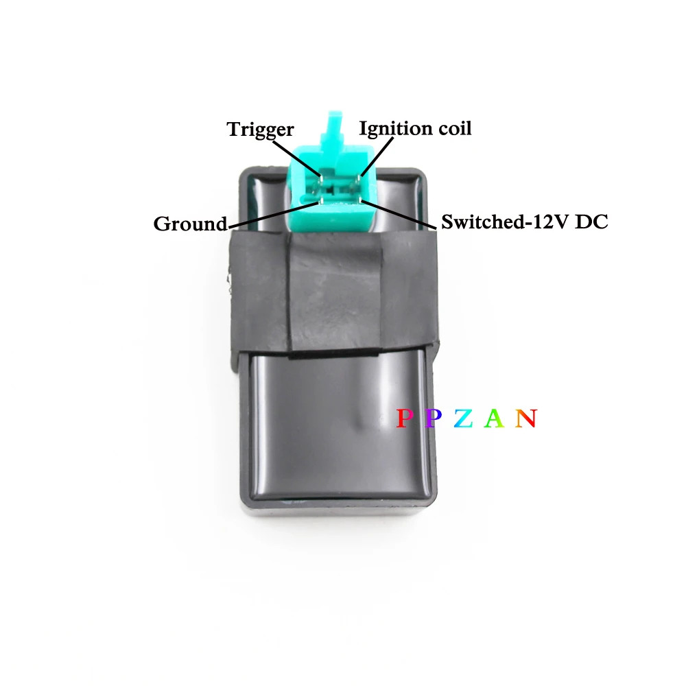 4 контакта DC CDI Box 50cc 70cc 90cc 110cc 125cc ATV Quad внедорожник карта Baja Peace Yamoto Loncin PPZAN