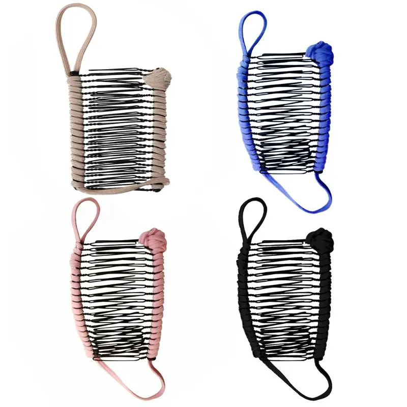 

Vintage Banana Hair Clip Christmas Hair Accessory Stretchable Banana Comb