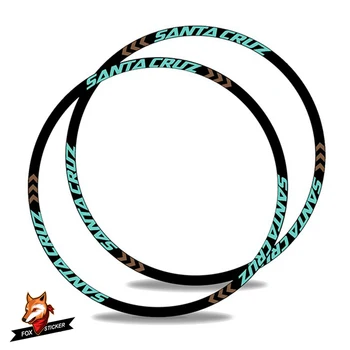 

26er 27.5er 29er MTB Rim Wheel Sticker Cycle Reflective Mountain Bike Wheels Decal for SantaCruz Syndacate