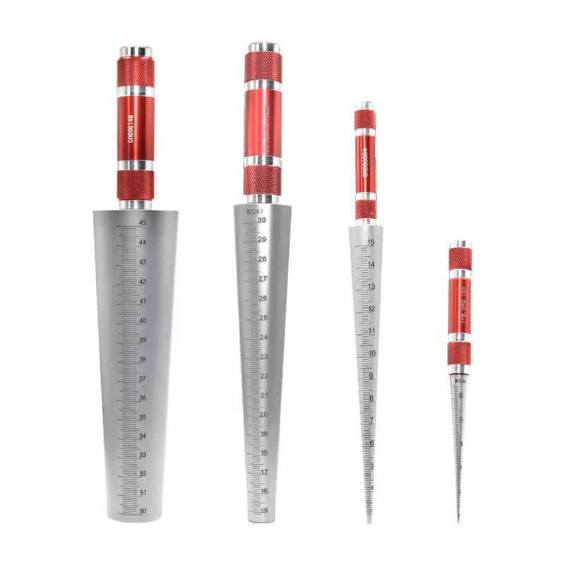 

Aperture Gauge Hole Ruler Cone Diameter Ruler Inner Diameter Taper Feeler Taper Ruler Plug Gauge 1-6.5 3-15-30-45mm