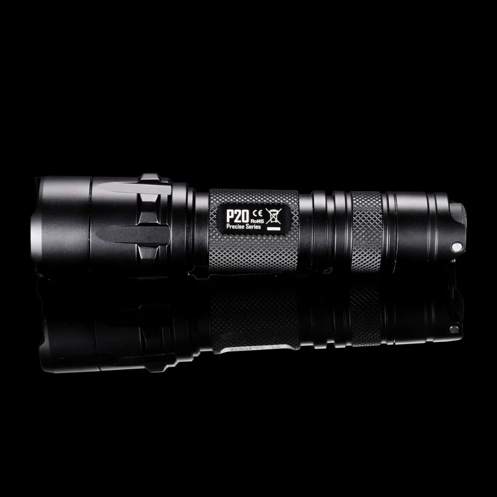 Скидка NITECORE P20 800 люмен стробоскопический водонепроницаемый тактический фонарик