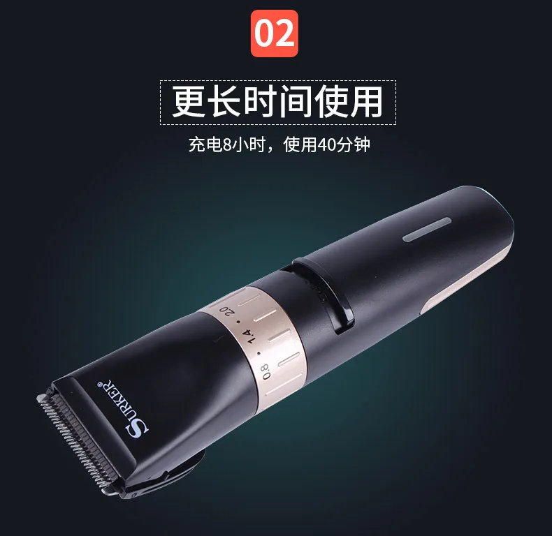 Sk-6010 Three Block Fine-tuning Adult Universal Hair Clipper/Razor/Electric Fader