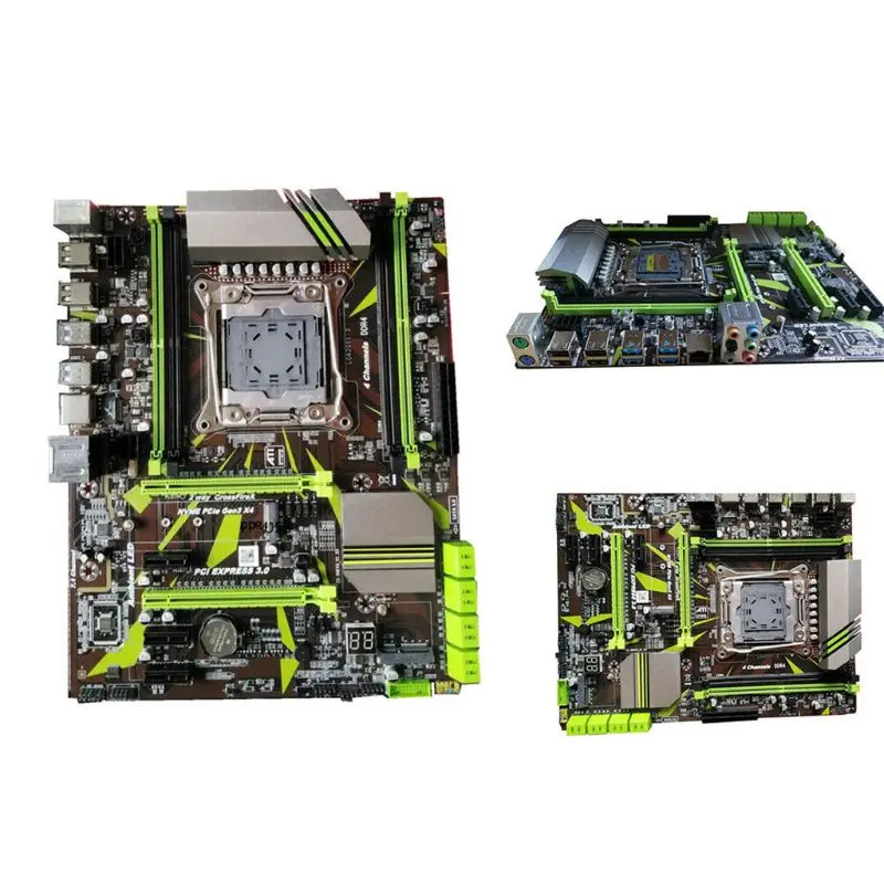 X99 LGA2011-V3 Профессиональный 4 канальный DDR4 настольного компьютера материнская плата модуль усилителя Профессионального материнская плата Стабильный Рабочий стол для компьютера