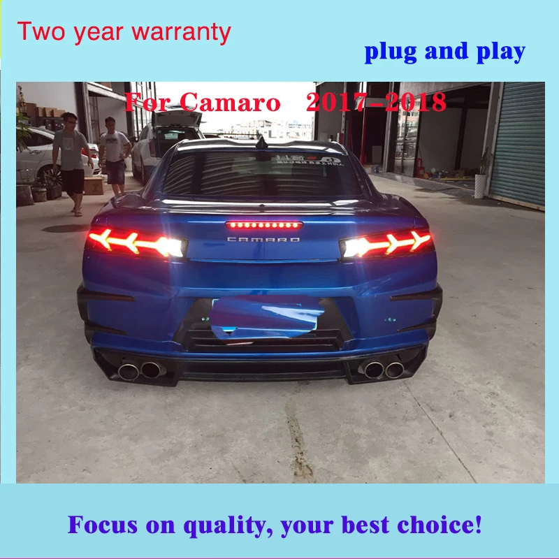 Автомобильный Стайлинг- год задний фонарь для Chevrolet Camaro задние фонари светодиодный задний фонарь DRL+ тормоз+ Парк+ сигнальная стоп-лампа