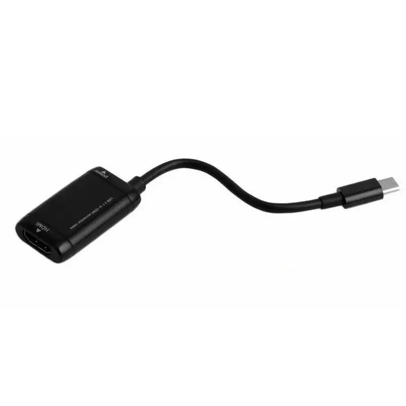 USB3.1 TYPE-C к HDMI Кабель-адаптер 1080P HD аудио видео кабель конвертер для MHL Android мобильный телефон планшет к HDTV монитор
