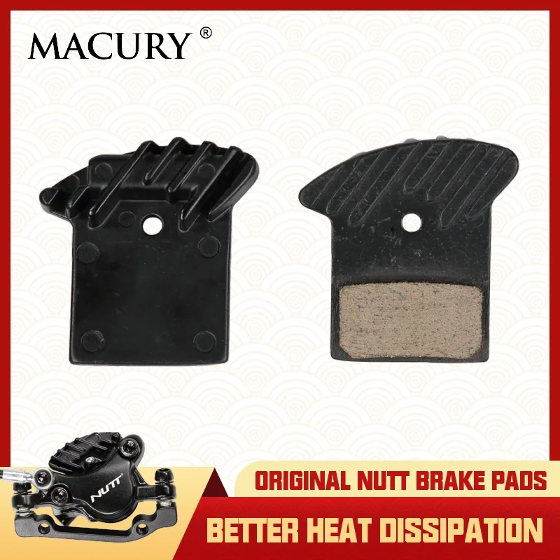 Original NUTT Disc Brake Pad for Hydraulic of Electric Scooter ZERO 10X 11X VSETT 10+ 11+ Kugoo G1 Dualtron Thunder DTX | Спорт и