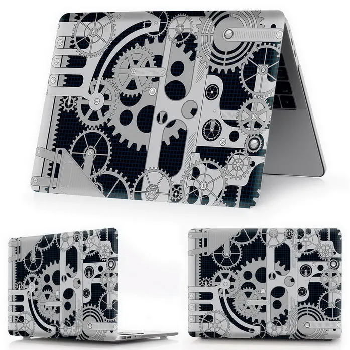 ji xie Чехол для ноутбука MacBook Air 11 13 дюймов A1466 A1932 Pro 12 13 15 retina A1502 A1706 A1708 A1989 A2159 характеристика чехол - Цвет: ji xie