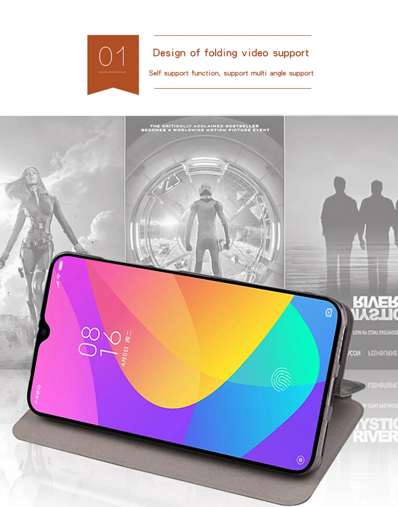 MOFI для Xiaomi mi A3 Чехлы книжка флип стиль высокого качества чехлы для мобильных телефонов Xiaomi mi A3 чехол-подставка