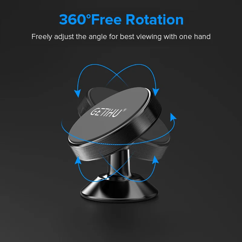 GETIHU Universal Magnetic Car Phone Holder Stand in Car For iPhone X Samsung Magnet Air Vent Mount Cell Mobile Phone Support GPS - Image 3