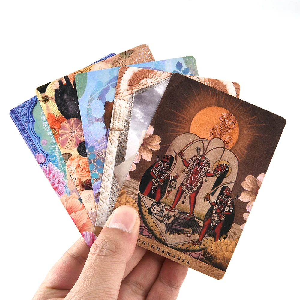 Палубная карта A Yogic Path Oracles и электронная гида игра Таро игрушка гид для гадания