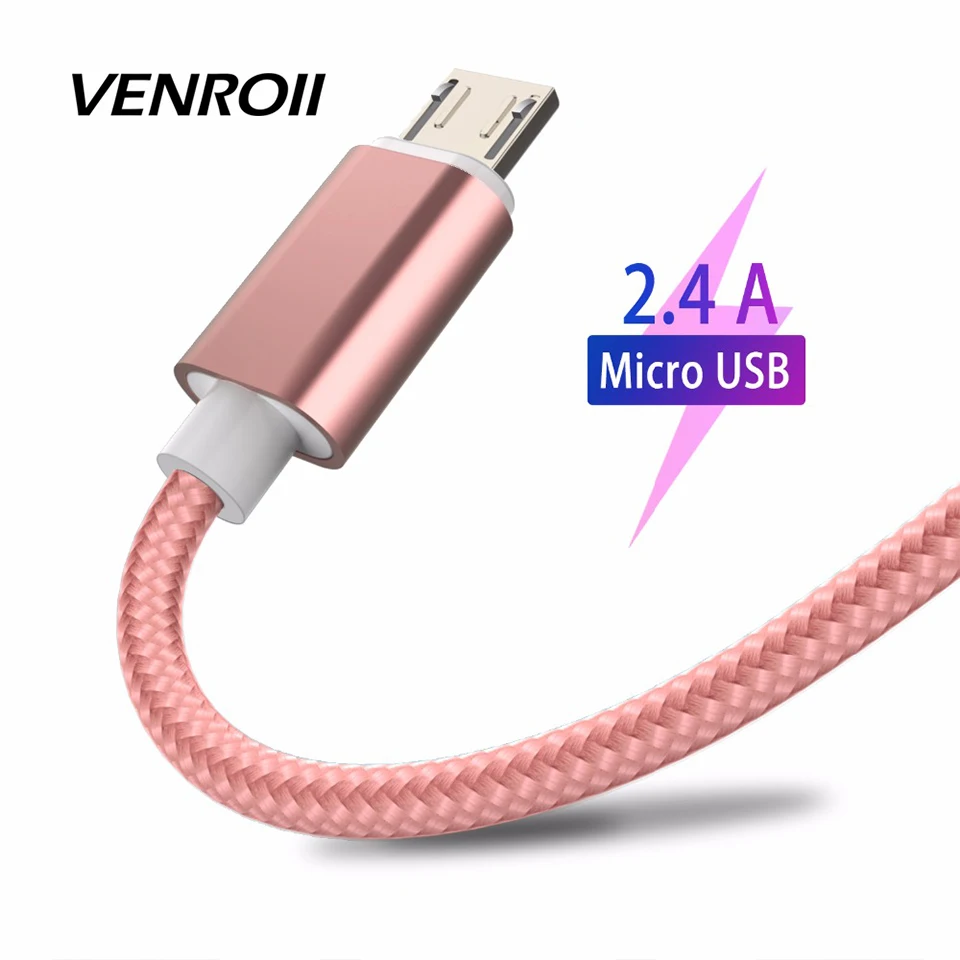 Micro USB кабель 2A быстрой зарядки Синхронизация данных зарядный для Gaxaly S7 Xiaomi Redmi 4x