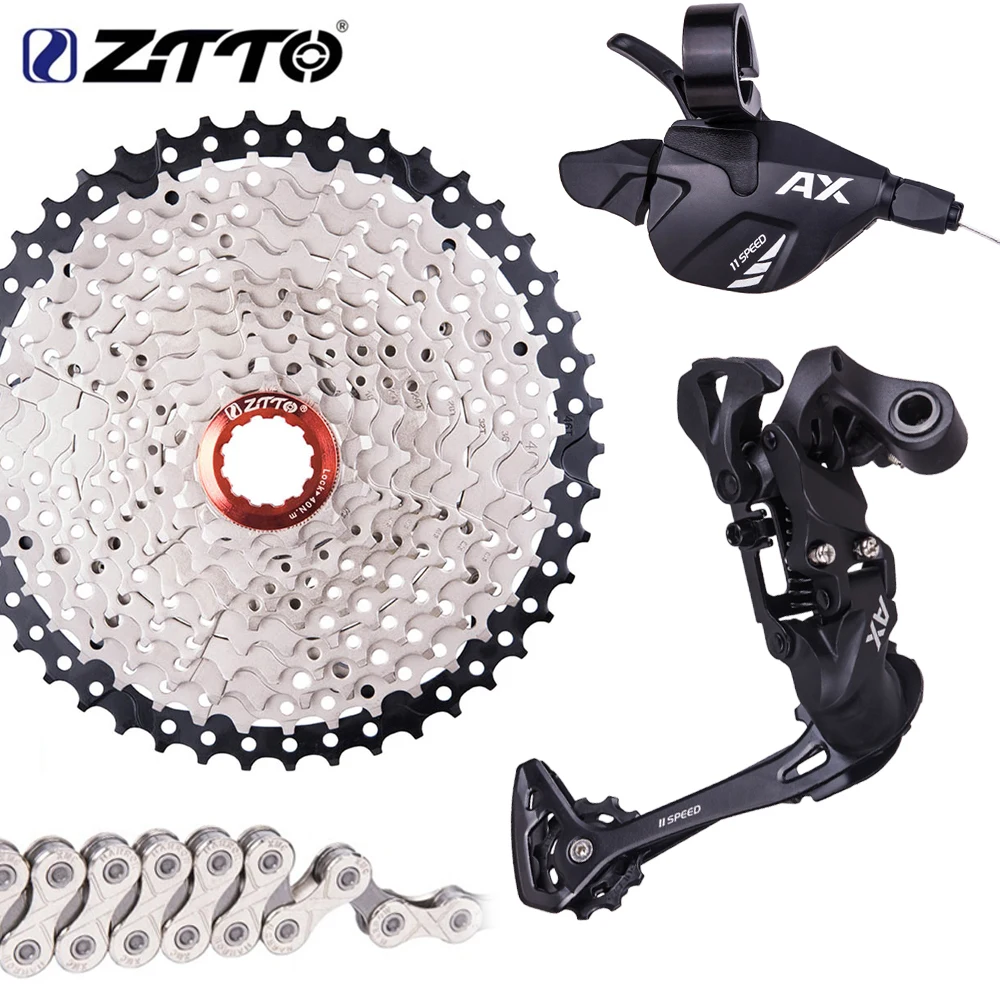 ZTTO MTB 11 скоростей S велосипедный задний переключатель кассета и цепь набор для