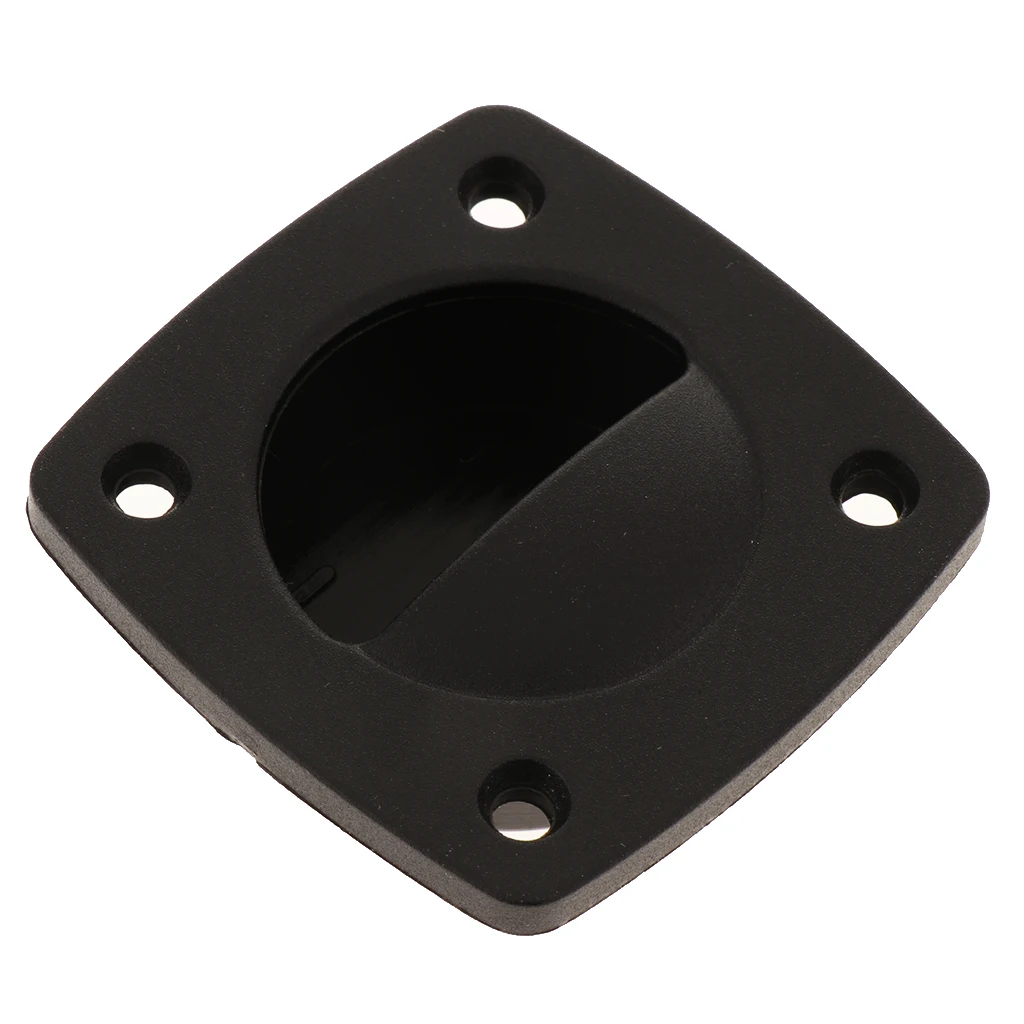 Plastic Recessed Flush Sliding Door Handle Pull Square 58 x 58mm