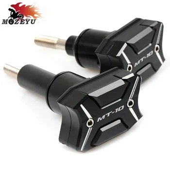 

Motorcycle CNC Engine Frame Slider Crash Protector motorcycle Guard Anti Case Pad Cover for Yamaha MT-10 2016