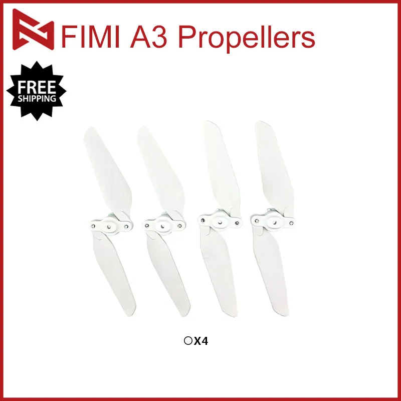 Оригинальные пропеллеры FIMI A3 для дрона 4 шт. запасные части радиоуправляемого