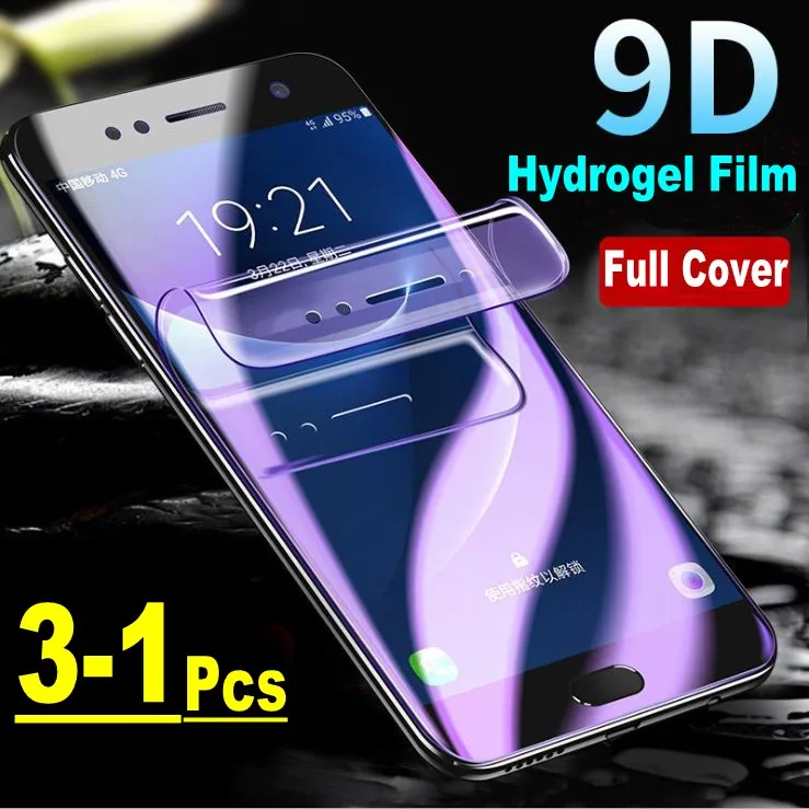 3 1 шт. защитный гидрогель пленка для Samsung Galaxy A10 A20 A30 40 A50 A60 A70 A7 A8 M10 M20 M30 Защитный