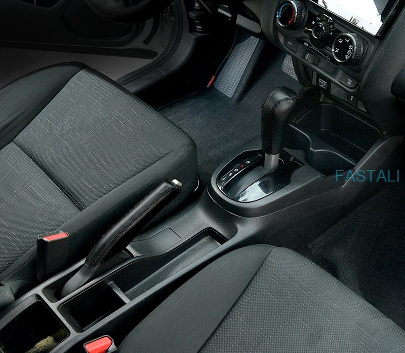 Для Honda FIT JAZZ-19 автомобильный комплект передач ручной тормоз кобура ручной работы кожаный чехол украшения автомобиля - Цвет: As picture