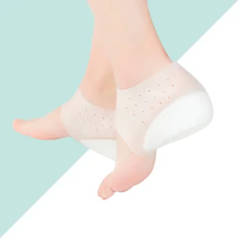 

Inside Heighten Insoles Silicone Heel Pads Cover Silicone Shoes Pads Invisible Heighten Insoles (2cm)