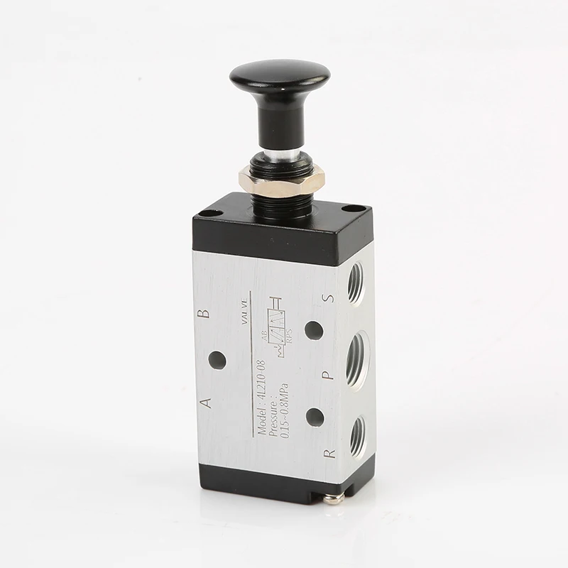 5 способ 2 положения пневматический Соленоидный клапан ручной клапан управления 4R110-06 4R210-06 4R210-08 порт 1/" 1/4" BSP