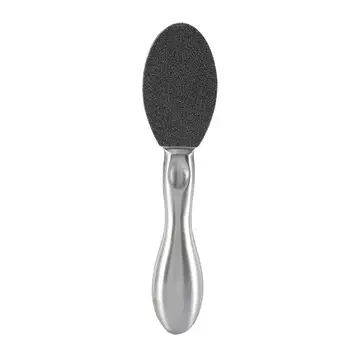 

1PC Double Side Foot File Stainless Steel Dead Skin Callus Remover Pedicure Tool With 10PCS Sand Paper for Foot Care