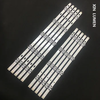 

XIN LUMEN 1027mm LED Backlight strip 9 leds For LG INNOTEK DRT 3.0 50"_A/B TYPE REV01 REV02 140218 140107 50 inch LCD Monito